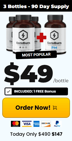 SeroBurn price 3 bottle